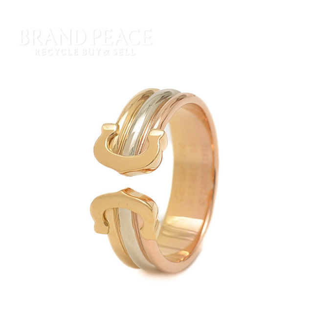 Cartier カルティエ リング ダイヤ ダイヤモンド 2C ドゥーブルC C2  