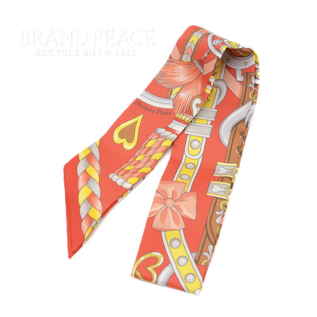 エルメス ツイリー スカーフ アルネドゥクール HARNAIS DE COEUR  