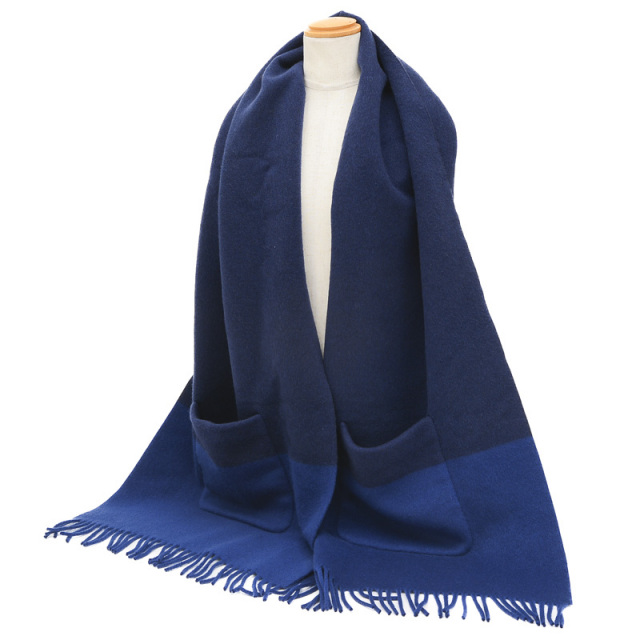 エルメス マフラー フリンジ ストール アリュメットポケット バイ  