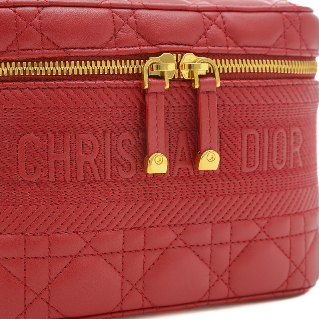 ディオール DiorTravel スモール ヴァニティ カナージュ 2Wayバッグ  