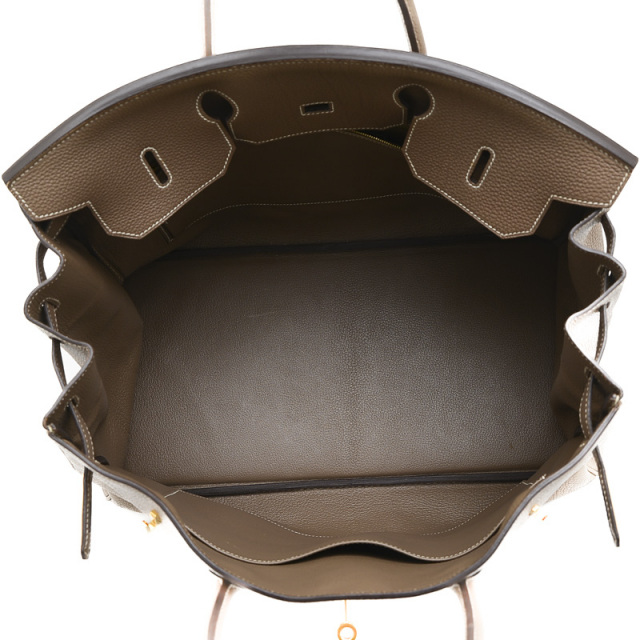 エルメス バーキン40 トゴ エトゥープ ゴールド金具 O刻印 HERMES