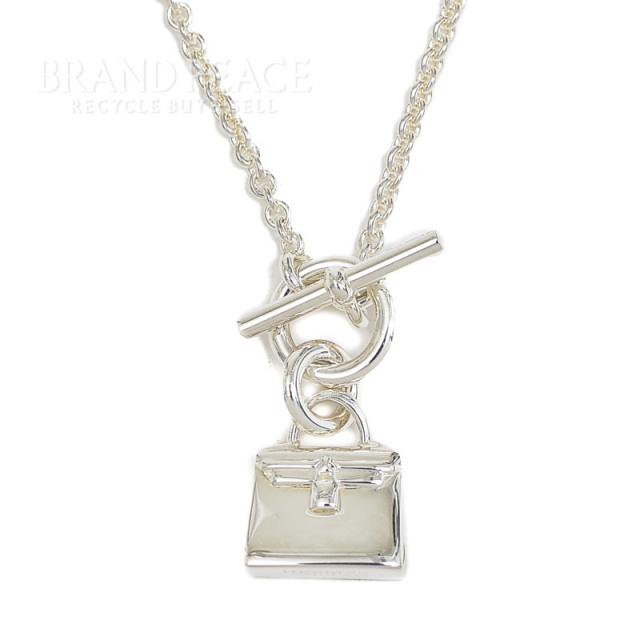 エルメス SV925 ケリー アミュレット ネックレス エルメス ネックレス アミュレット ケリー SV925シルバー HERMES