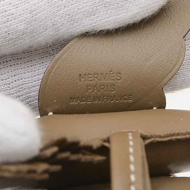 エルメス ロデオ ペガサス PM チャーム アニューミロ エトゥープ B刻印  