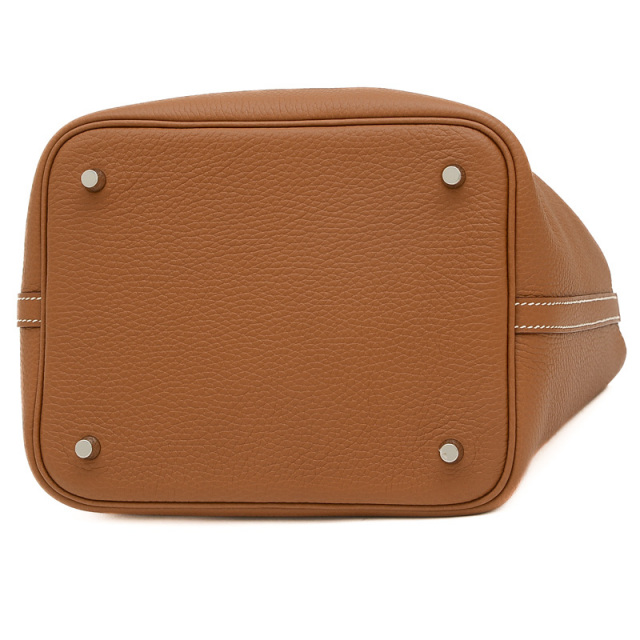 エルメス ピコタンロック MM 22 トリヨン ゴールド シルバー金具