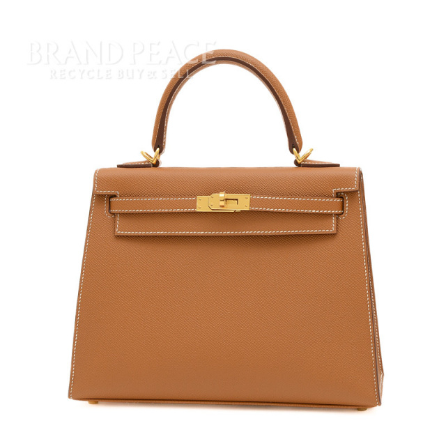 極美品】エルメス ケリー デペッシュ38 ゴールドカラー ゴールド金具