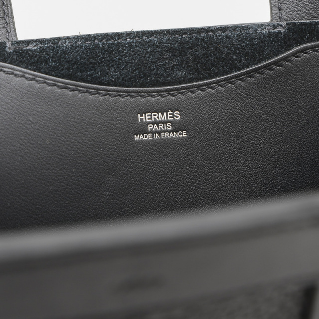 お値下げ!!【新品】希少 HERMES インザループ 18黒レザースイフト エルメス イン・ザ・ループ 18 ノワール トリヨンクレマンス