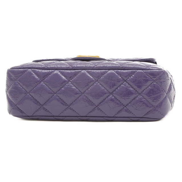 シャネル マトラッセ ホーボー ショルダーバッグ シャイニーカーフ  