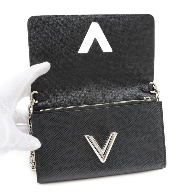 ルイヴィトン エピ ポルトフォイユツイスト チェーンウォレット  