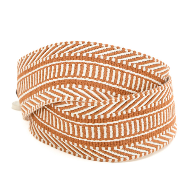 【新品未使用品】エルメス　バンドリエール　コルダージュ　50　85cm　W刻印 エルメス バンドリエール サングル コルダージュ ブルーアズール