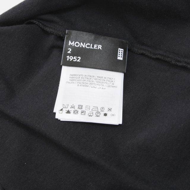 MONCLER モンクレール MAGLIA Vネック Tシャツ 半袖 コットン