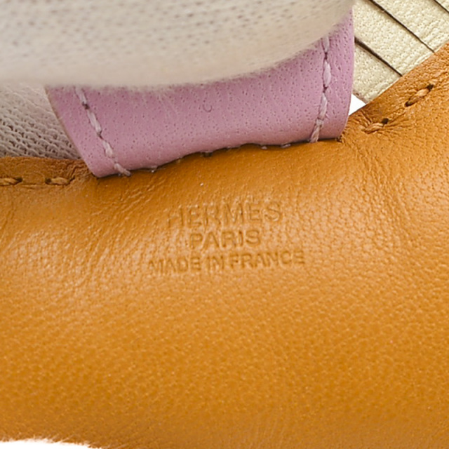 エルメス ロデオPM バッグチャーム セサミ/クレ/モーヴシルベストル Z  