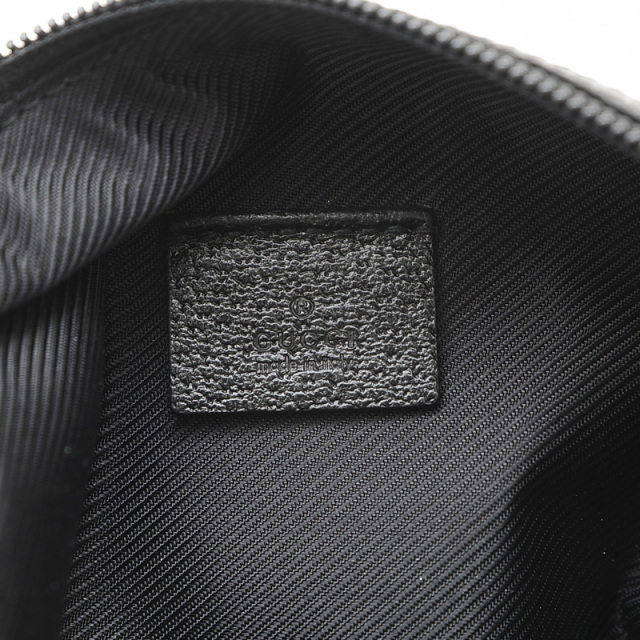美品　GUCCI グッチブラック キャンバスポーチ GUCCI - グッチ GUCCI ポーチ レディース ブランド ハンドポーチ