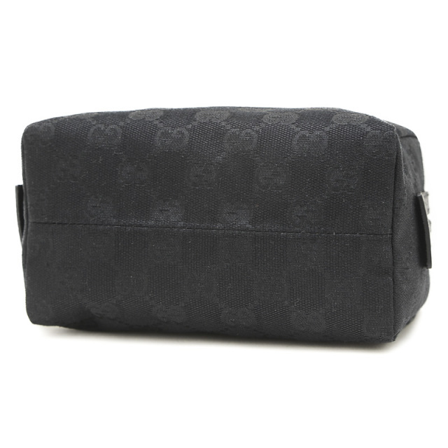 ☆Gucci☆グッチ　GGキャンバス　ブラックデニム　ポーチ SALE セール 中古 GUCCI グッチ アクセサリーポーチ GG柄 デニム