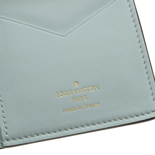 ルイヴィトン LV ヴェルティカル ウォレット 二つ折り長財布 トリヨン  