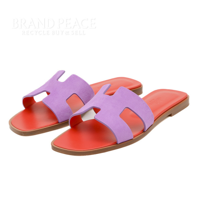 HERMES エルメス オラン 38 サンダル