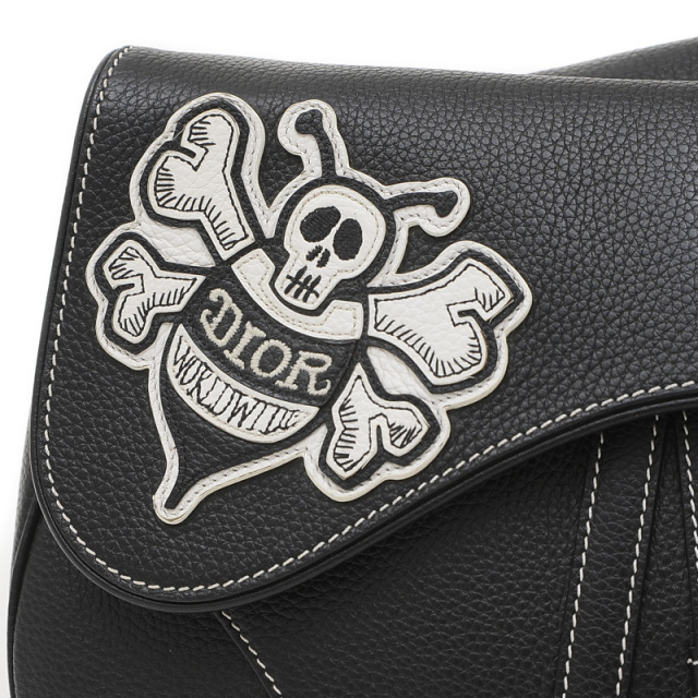 DIORディオール SHAWN STUSSY Bee レザー ショルダーバッグ Christian Dior DIOR x SHAWN STUSSY ディオール ステューシー