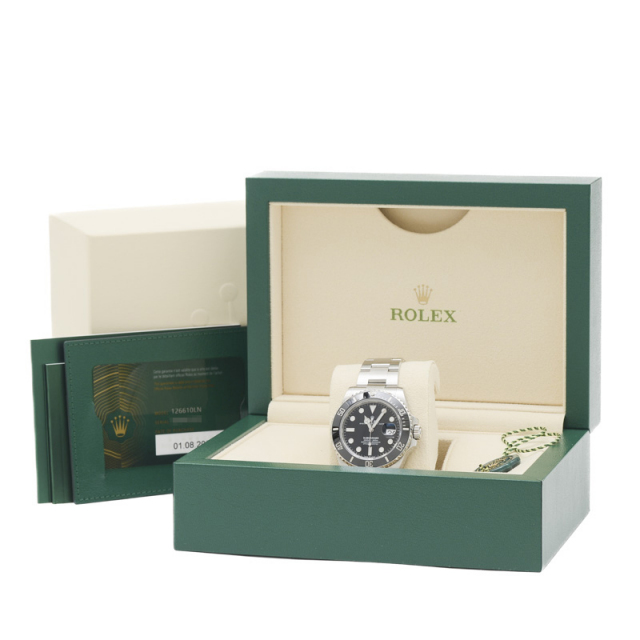 ロレックス サブマリーナ デイト 126610LN 黒文字盤 ランダム 2023年8  