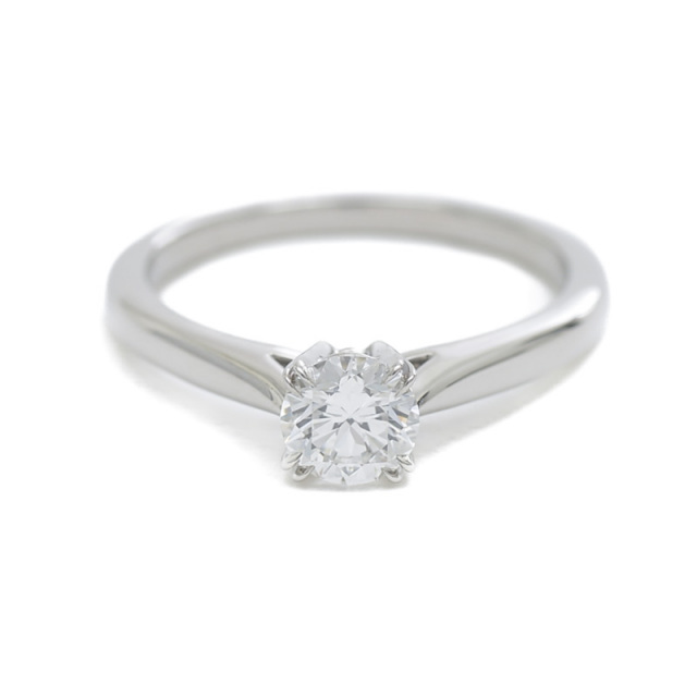 ★HARRY WINSTON★ ラウンド ソリティア ダイヤリング 婚約指輪 ☆HARRY WINSTON☆ ラウンド ソリティア ダイヤリング 婚約指輪