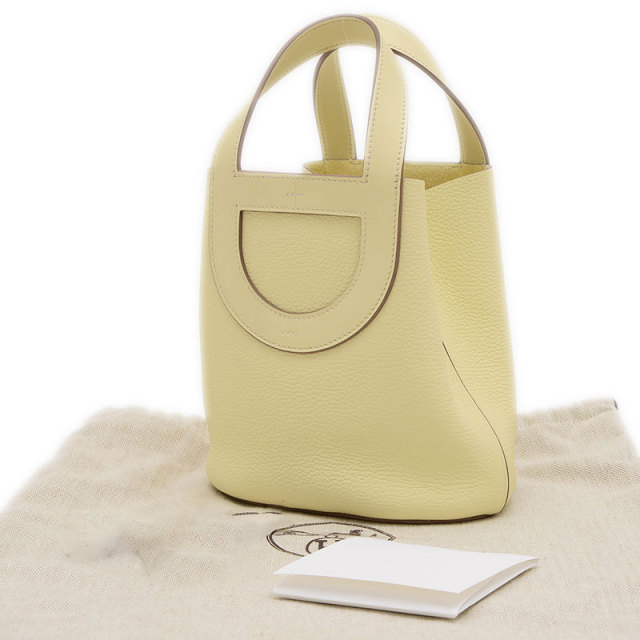希少♪【HERMES】 ジョーヌミルトン インザループ 18 バッグ 新色♡ジョーヌミルトン】HERMES インザループ 18 バッグ