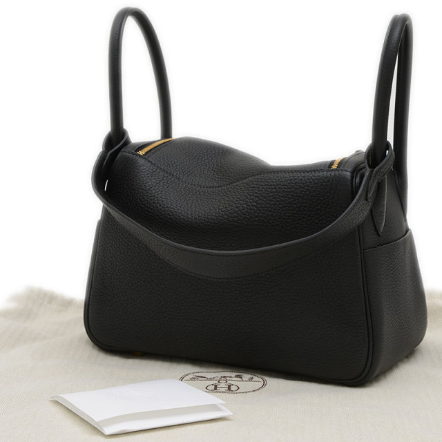 美品 エルメス マイヨン リング 56 ブラック エルメス リンディ26 トリヨン ブラック ゴールド金具 B刻印 HERMES