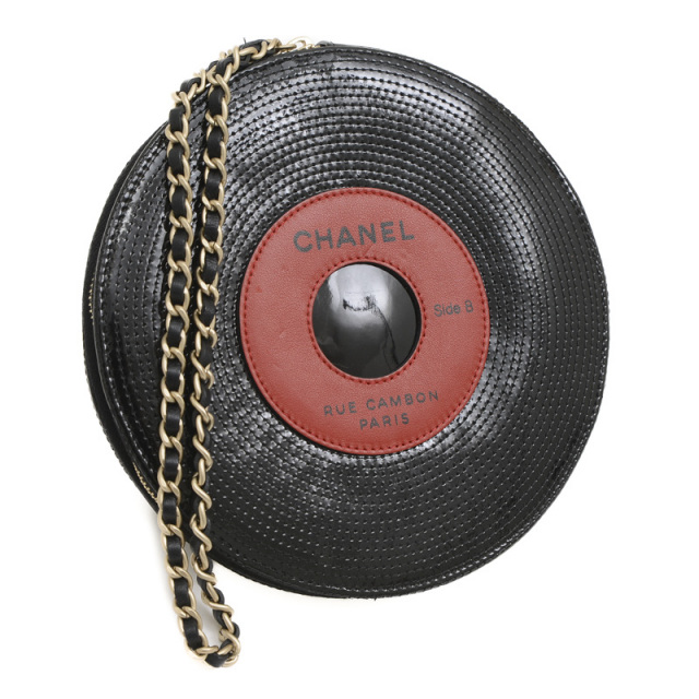 CHANEL レコード型パーティーバッグ CHANEL レコード型パーティーバッグ