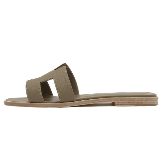 エルメス　レザーサンダル　オラン　エトゥープ　36 サンダル オラン エトゥープ ベージュ 36[H202272Z] Sandals