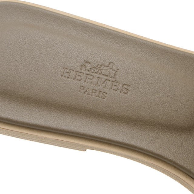 エルメス　レザーサンダル　オラン　エトゥープ　36 サンダル オラン エトゥープ ベージュ 36[H202272Z] Sandals
