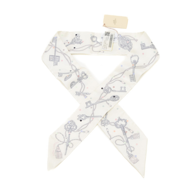 エルメス　ツイリー　LES CLES A POIS 楽天市場】【10%OFF】 エルメス ツイリー スカーフ レクレアポア