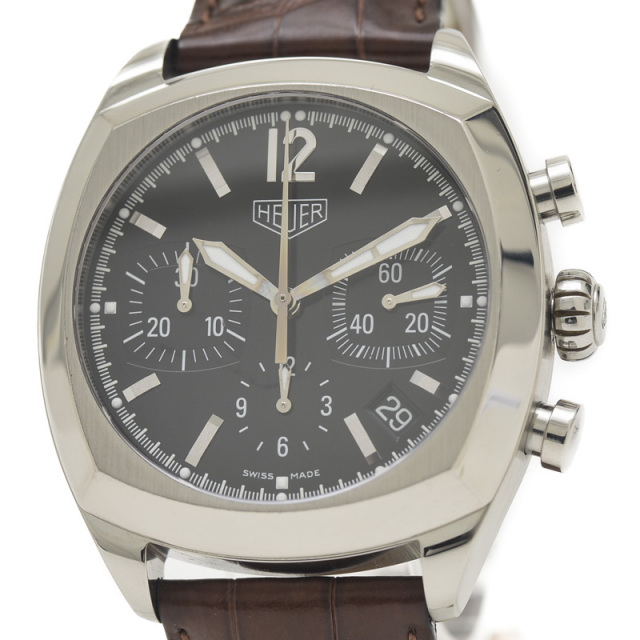 タグホイヤー　モンツァ 復刻　CR2110 初期TAGなしロゴ　自動巻 中古)TAG HEUER タグ・ホイヤー モンツァ CR2113.FC6164（商品ID
