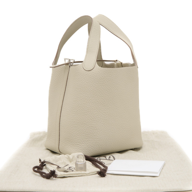 【HERMES】国内発送♪☆ ピコタン PM 18 ベトン ハンドバッグ ☆ HERMES】国内発送♪☆ ピコタン PM 18 ベトン ハンドバッグ ☆