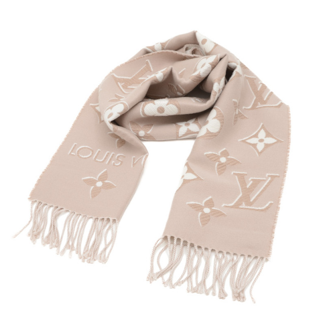 ルイヴィトン LV エセンシャル シャイン マフラー ウール/レーヨン  