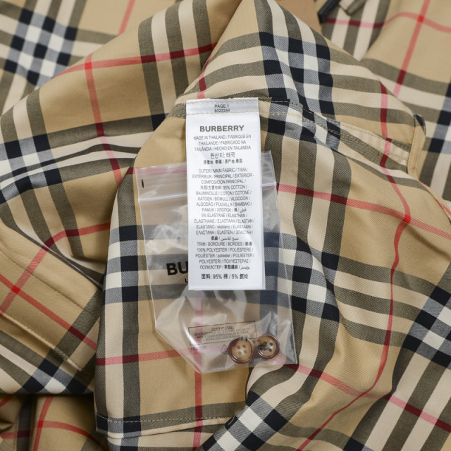 BURBERRY バーバリー チェック柄 ポロシャツ 24SS 新作 M （ブランド  