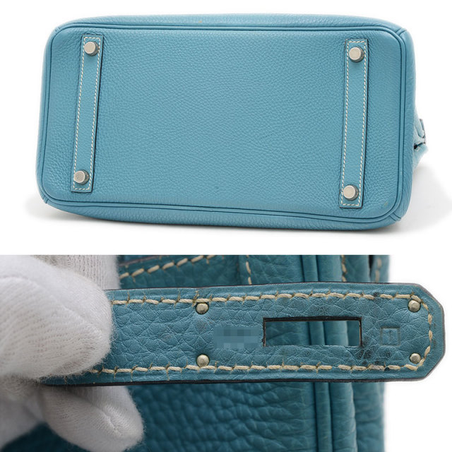 ❤お得なお品❤グッドニュースPM ブルージーン シルバー金具 エルメス □O刻印 ❤お得なお品❤グッドニュースPM ブルージーン シルバー金具