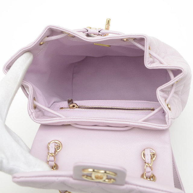 CHANEL リュック 中古・古着通販】CHANEL (シャネル) リュック ブラック