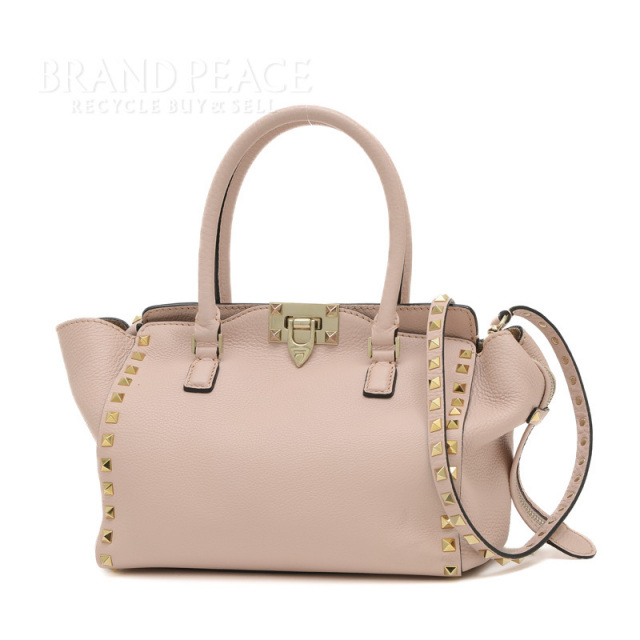 ヴァレンティノ ストーン ビジュー 2WAYハンドバッグ トートバッグ  