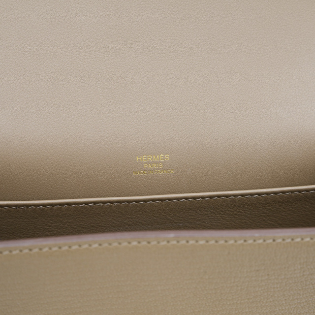 HERMESgeta【美品　国内エルメス購入】エルメスゲタ　エトゥープ　ゴールド HERMES 極美品◎HERMES エルメス ゲタ エトゥープ ゴールド金具