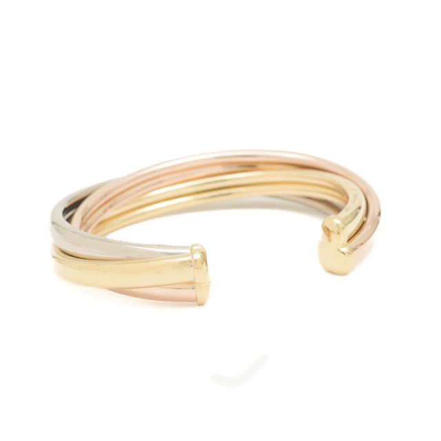 Cartier ゴールド バングル 付属品完備 CARTIER カルティエ ジュストアンクル バングル 18金 K18