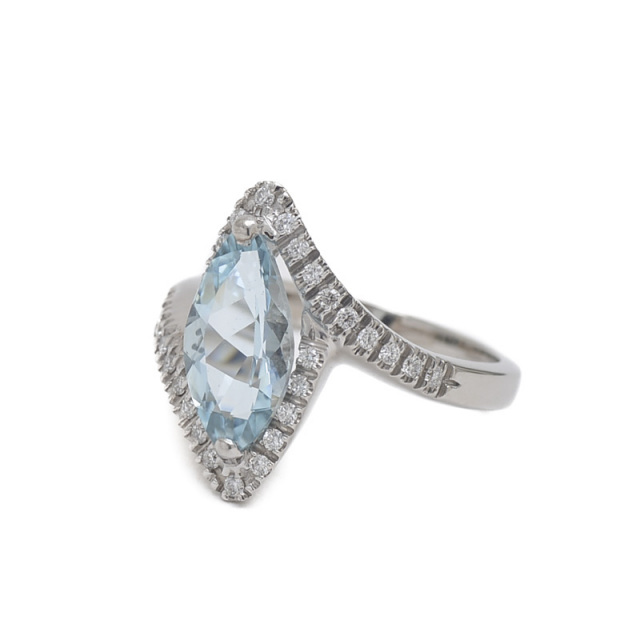 本物DAMIANI ダミアーニ リングエデンK18/PG/ダイヤ Damiani ダミアーニ エデン ダイヤモンド #49 リング・指輪 K18