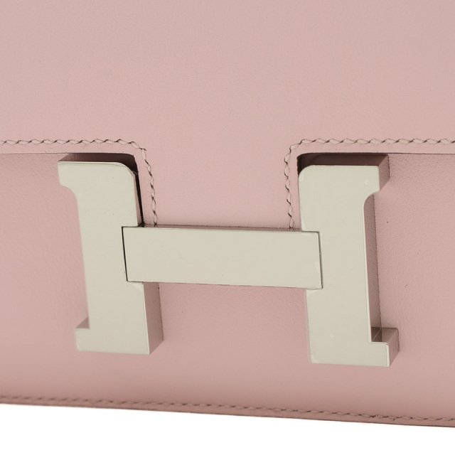 エルメス コンスタンスロング エバーカラー ローズアザレ C刻印 エルメスコンスタンス ミニ ローズアザレ シルバー金具 C刻印