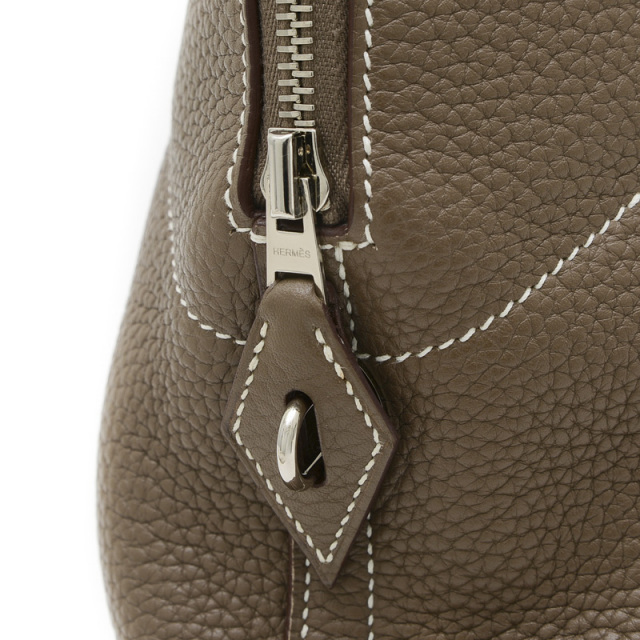 【HERMES】ボリード31/エトゥープ/シルバー金具 エルメス ハンドバッグ ボリード31 エトゥープ/シルバー金具