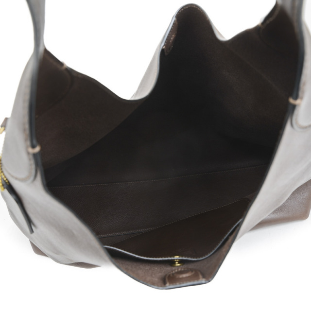 コーチ ブルックリン ワンショルダーバッグ レザー ダークブラウン CU044