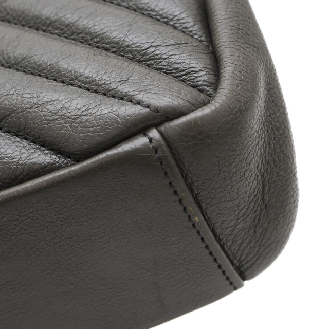 サンローランパリ カレッジ ミディアム 2WAY バッグ レザー グレー