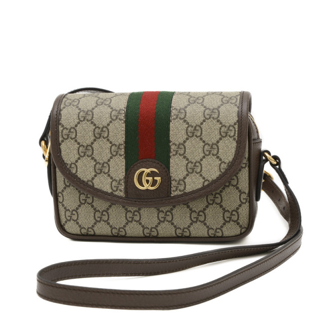 グッチ オフィディア GGスプリーム ショルダーバッグ シェリーライン  