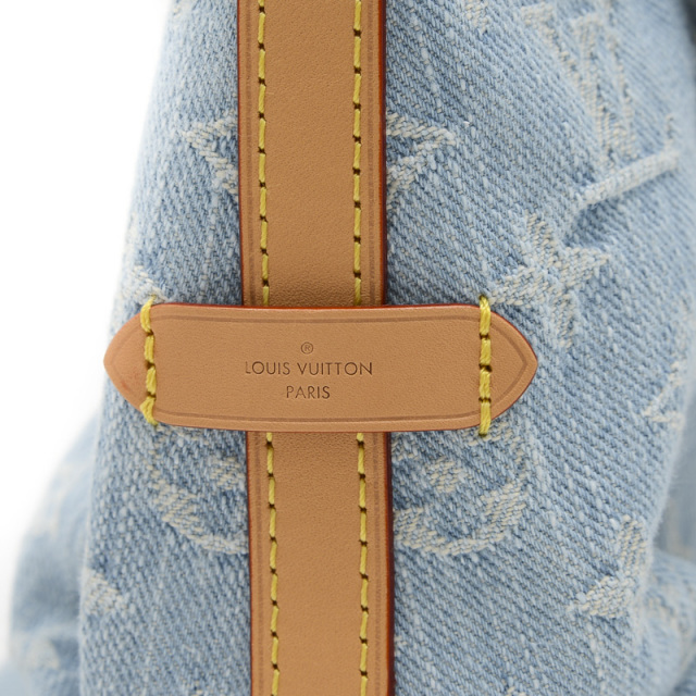 ルイヴィトン モノグラムデニム キャリーオール NM PM