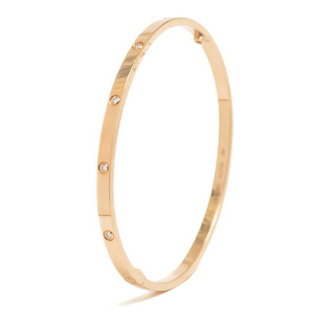 Cartier ラブブレス　sm Au750 ブレスレット サイズ19 Cartier ラブブレス sm Au750 ブレスレット サイズ19 - メルカリ
