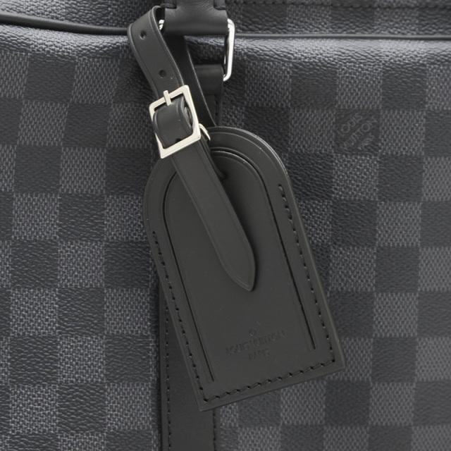 【美品】LOUIS VUITTON ダミエ グラフィット ブリーフケース LOUIS VUITTON アントン・ブリーフケース ダミエ・グラフィット