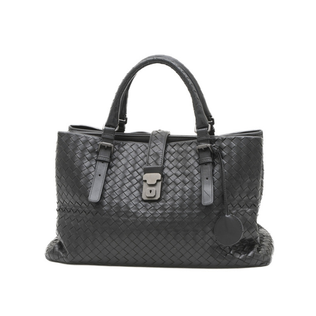 BOTTEGA VENETAボッテガイントレチャートトートバッグラムスキン