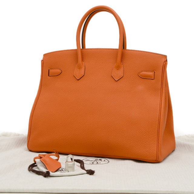 エルメス Hermes Nap オレンジフィールド エルメス HERMES バーキン25 オレンジフィールド スイフト
