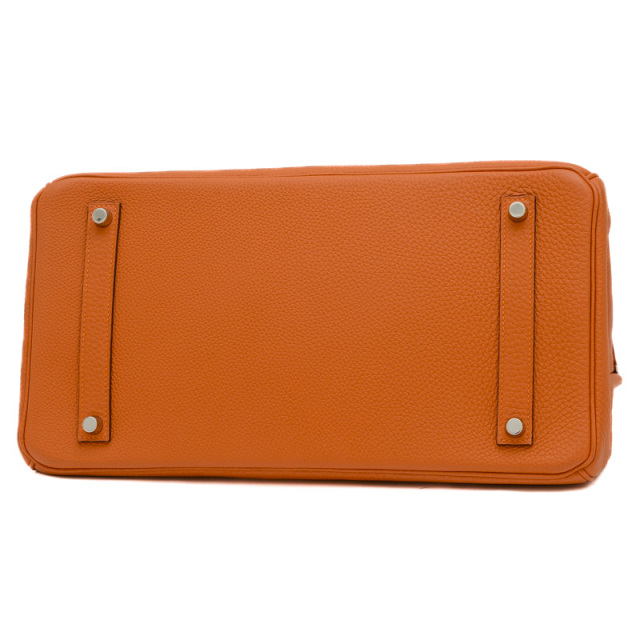 SALE対象 5%OFF】エルメス バーキン35 トゴ オレンジ シルバー