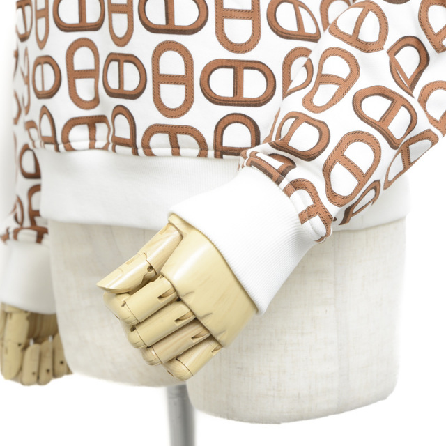 【クール♪】HERMES ラウンドネックスウェット ラウンドネックスウェット 《クルー・ド・セル》 | Hermès